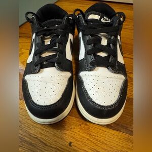 Nike Kids Black and White Sneakers